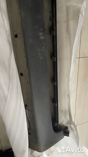 Пороги комплект на kia sportage 3 пластиковые