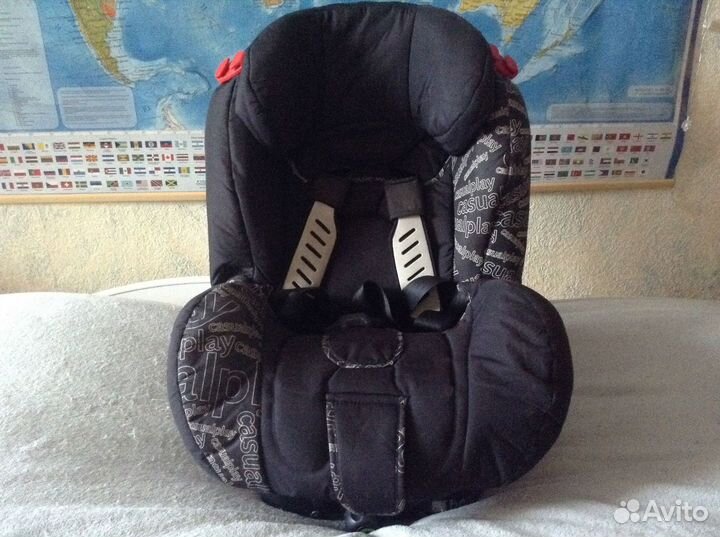 Детское автокресло 9 до 36 кг с изофикс casualplay