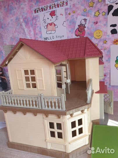 Домик со светом Sylvanian Families семья Сильвании
