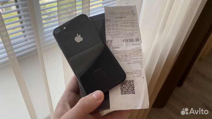 iPhone 8 64GB Black(люкс, комплект)
