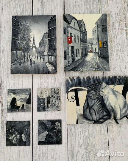 Интерьерные картины. Масло. Холст. Мастихин