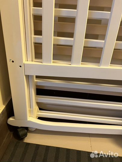 Кроватка детская Аскона + матрас