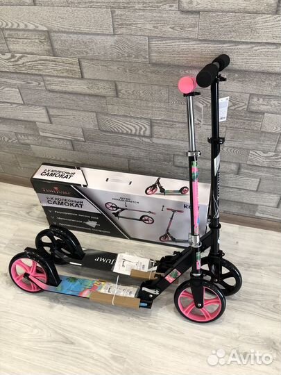 Самокат до 100 кг новые городские