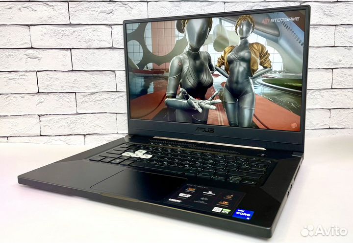 Игровой ноутбук Asus на RTX / i5 / 16Gb / 512 SSD