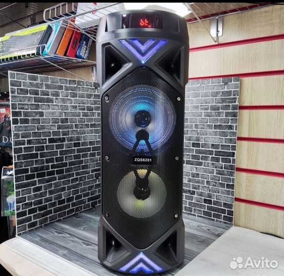Колонка большая мощная ZQS-6201