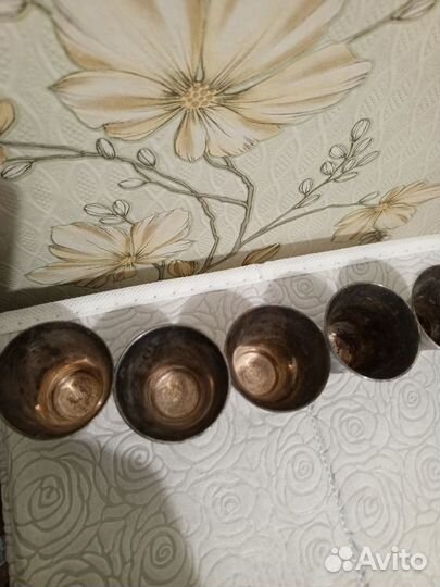 Стопки мельхиор