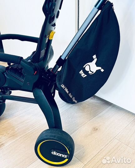 Детский велосипед Doona Liki Trike S5 Nitro Black