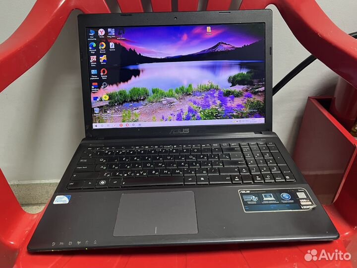 Отличный Asus X55 на B970, 4/500Gb, с нюансом