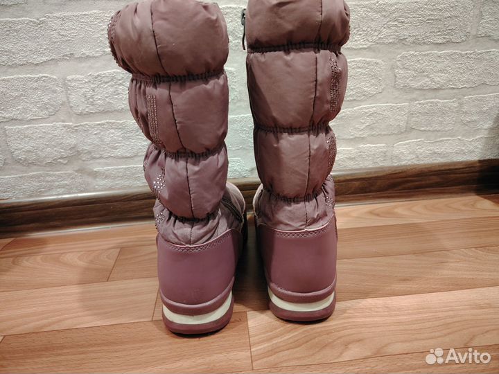 Дутики для девочки 34