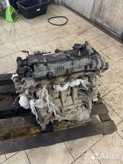 Двигатель на kia rio 1 6 G4FG