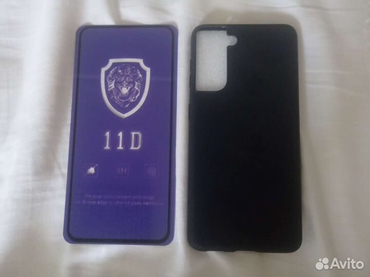 Защитное стекло и чехол на самсунг а 51