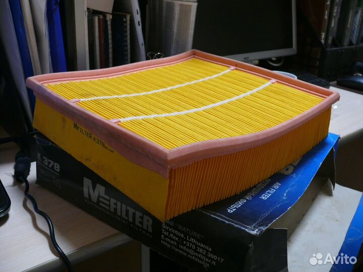 Фильтр воздушный K 378 MB Sprinter