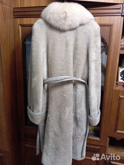 Шуба мутоновая 48 50 женская
