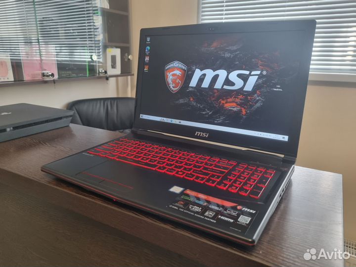 MSI GL63 9SD (i7 9750H / 16 / GTX 1660TI 6гб )