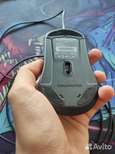 Игровая мышь steelseries rival 100