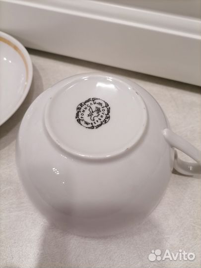 Чашка с блюдцем