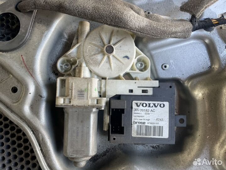 Стеклоподъемник задний левый Volvo S40 2004-2012