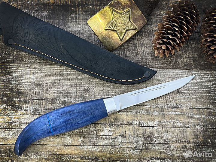 Финка универсальная с грибком из стали 110Х18 мшд