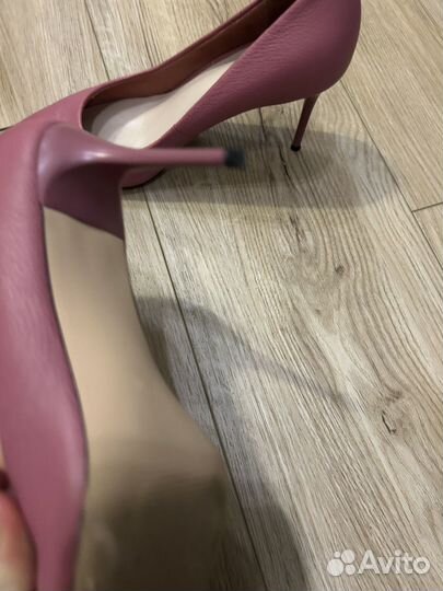 Туфли лодочки натуральная кожа