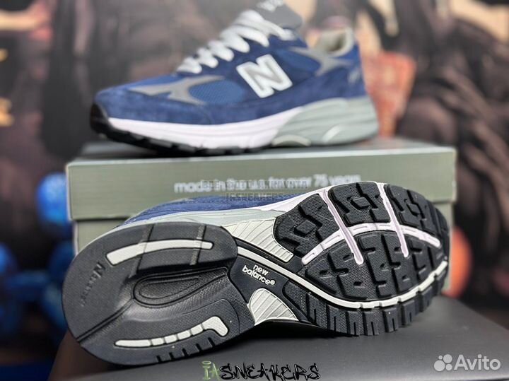 Кроссовки New balance 993 синие 41-43 мужские