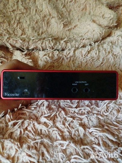 Звуковая карта focusrite scarlett 2i2 3rd gen