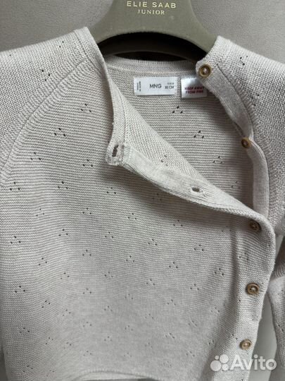 Кардиган для девочки 80