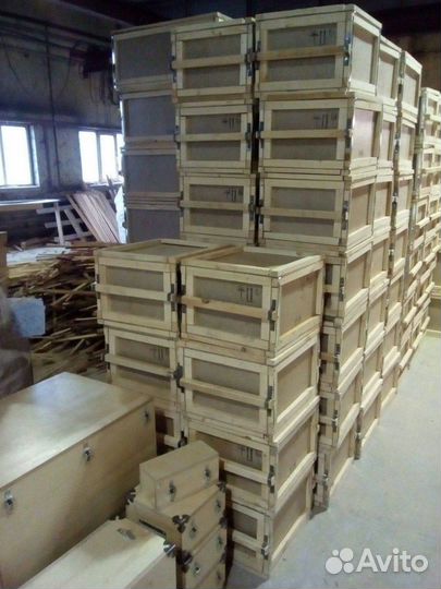 Ящик деревянный, коробки, транспортировочная тара
