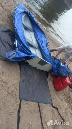 Риб лодка складная + Тохатсу 18л.с