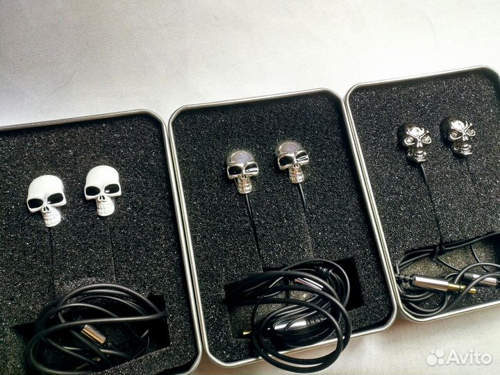 Наушники каратель punisher, 4 вида, новые