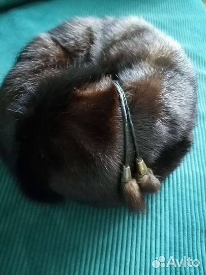 Шапка норковая женская