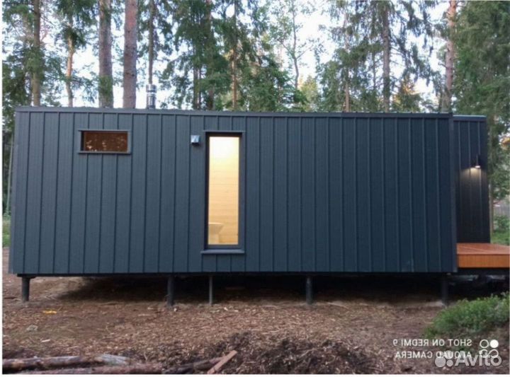 Модульный дом с доставкой 40 м кв, арт. ан-3814