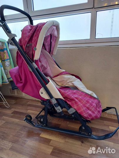 Коляска санки