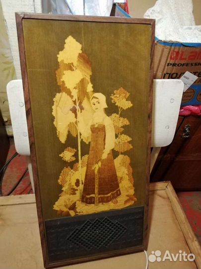 Винтаж СССР Радио Юность. СССР в виде картины