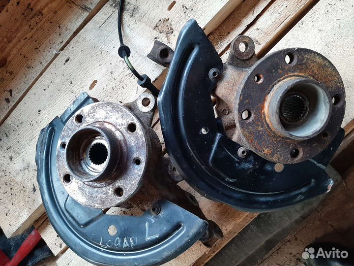 Поворотный кулак renault logan, Ladа largus