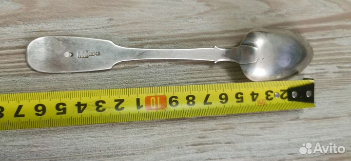 Ложка чайная серебро 1859