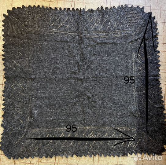 Оренбургский пуховый платок новый