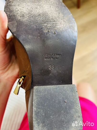 Казаки женские 38 натуральная кожа