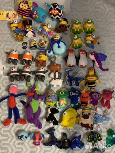 Игрушки из макдональдса 2000