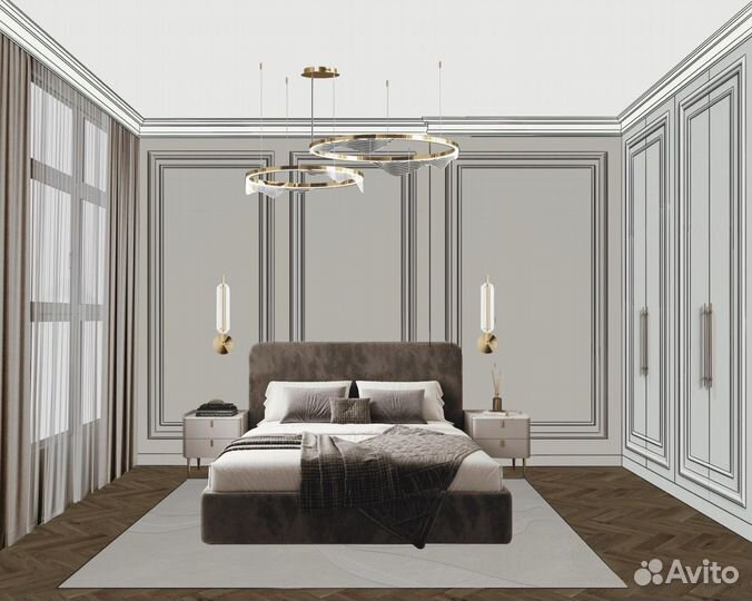 Интерьерный коллаж/концепция