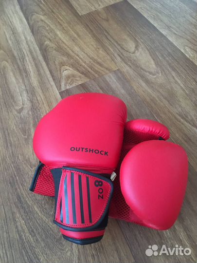 Боксерские перчатки 8 OZ Outshock Decathlon