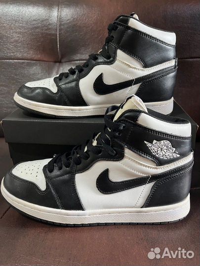 Air Jordan 1 Retro High OG Black White 2014
