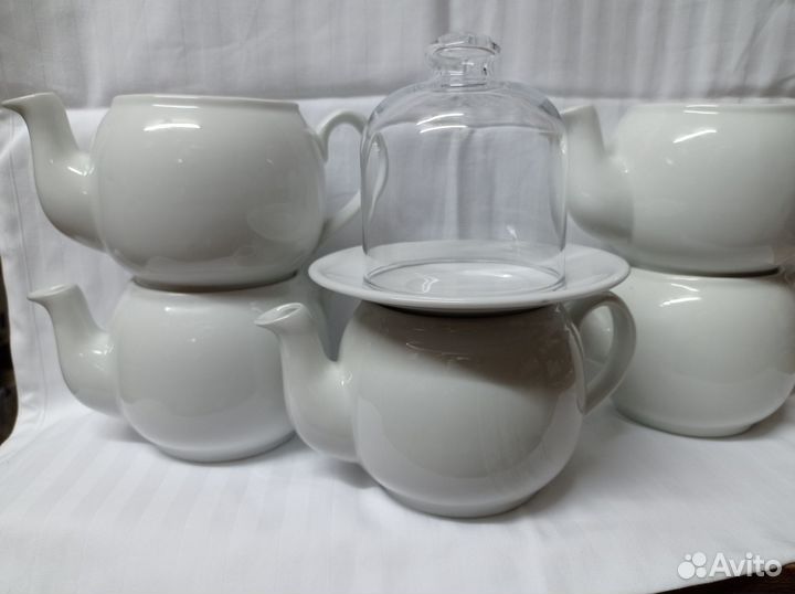 Чайник заварочный фарфоровый