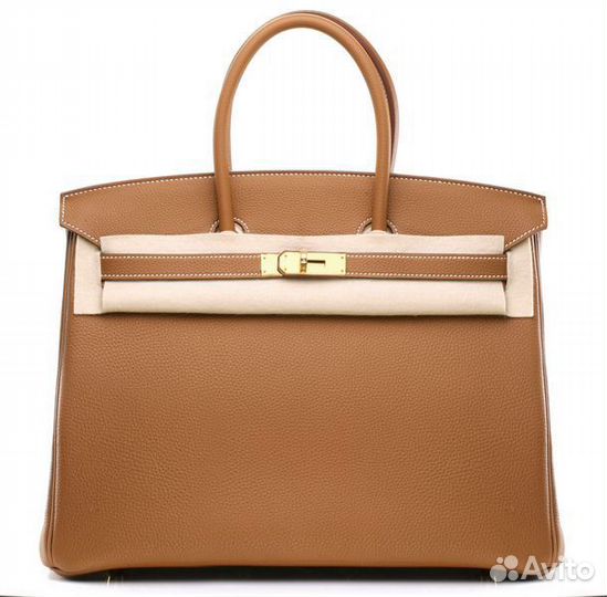 Сумка Hermes Birkin 35 Gold Togo