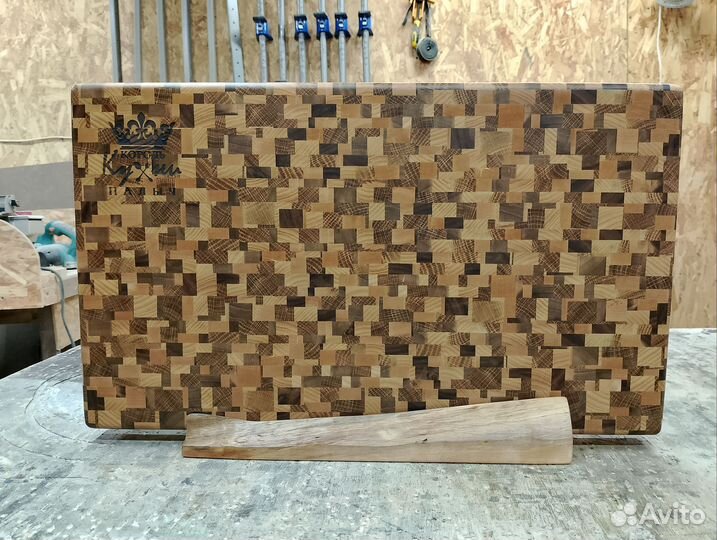 Разделочная торцевая доска для всех