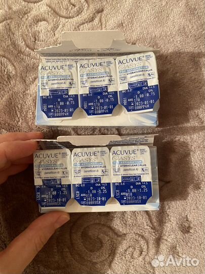 Линзы acuvue oasys