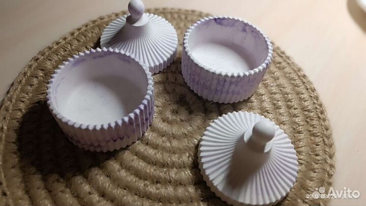 Подсвечник из гипса