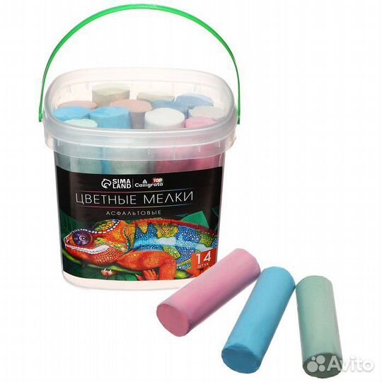Для детей. Канцтовары. Мелки цветные