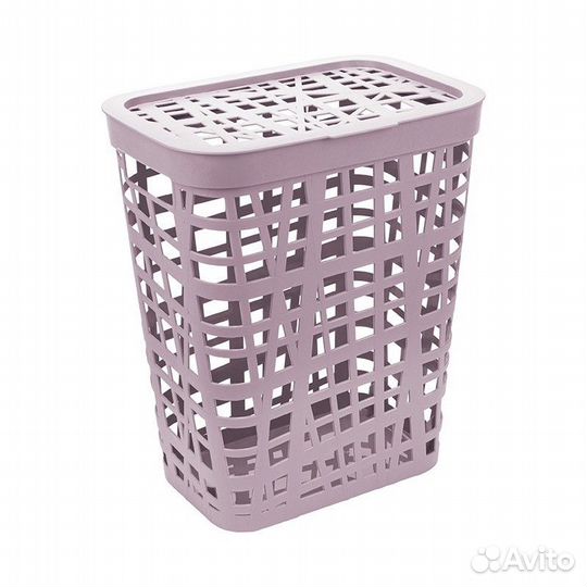 Корзина 32,0 л 385x290x465 мм Хаос Лавандовый