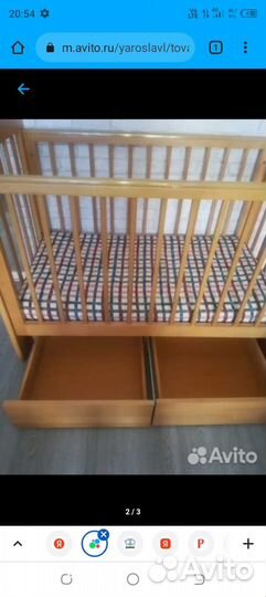 Детская кроватка