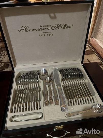 Hermann Miller набор столовых приборов 72